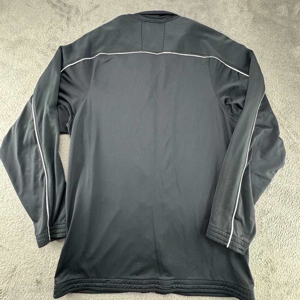 Jordan Track Jacket Full Zip Black White Trim Athletic Mens XL‎